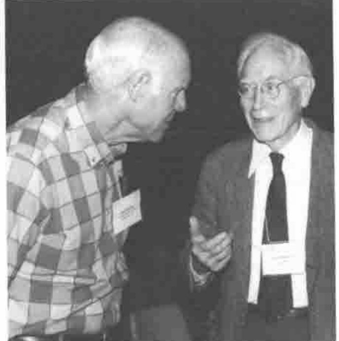 Don Farrand and John McPherson in conversation