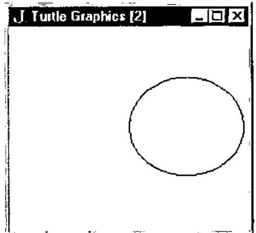 A circle drawn as a many-sided polygon