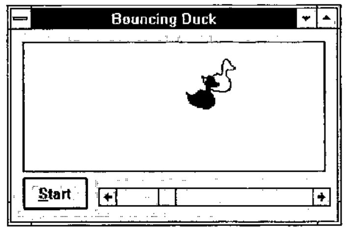 Two ducks, one filled dark (the red clone), overlapping