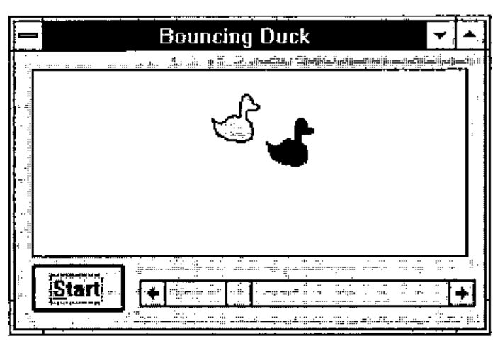 The copied Bouncing Duck form with both ducks
