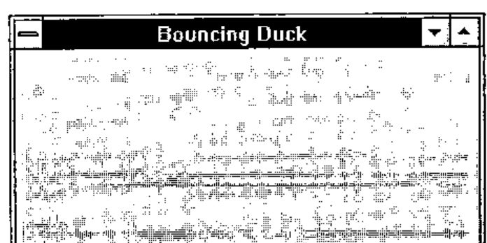 An empty form titled Bouncing Duck