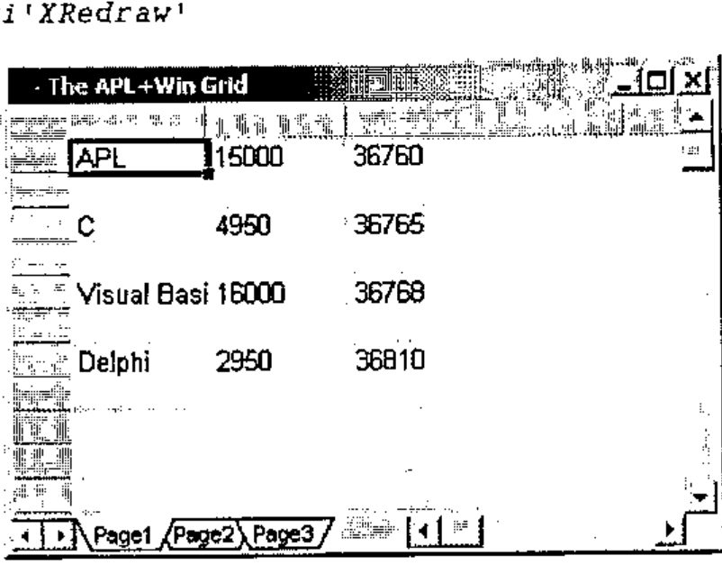 The same data on rows 1, 3, 5 and 7