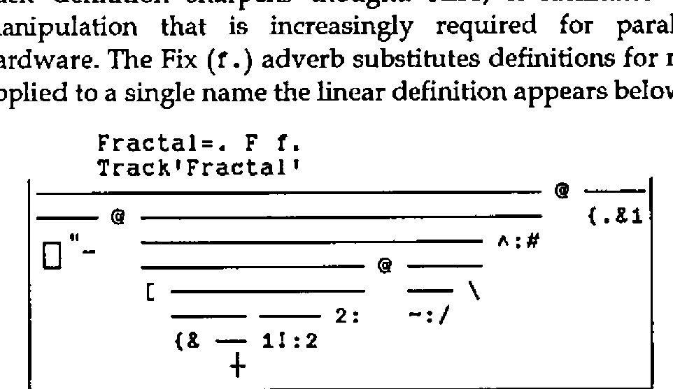 The track map of Fractal