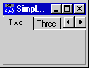 screenshot with scrollbar buttons