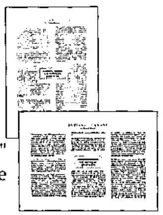 Thumbnails of the MULTI sample in two columns and the ORIENT sample in three landscape columns