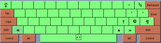 Keyboard mappings - 1