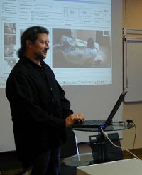 Bernd with the image album