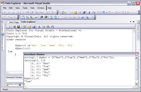Figure 9: Simple or nested array?
