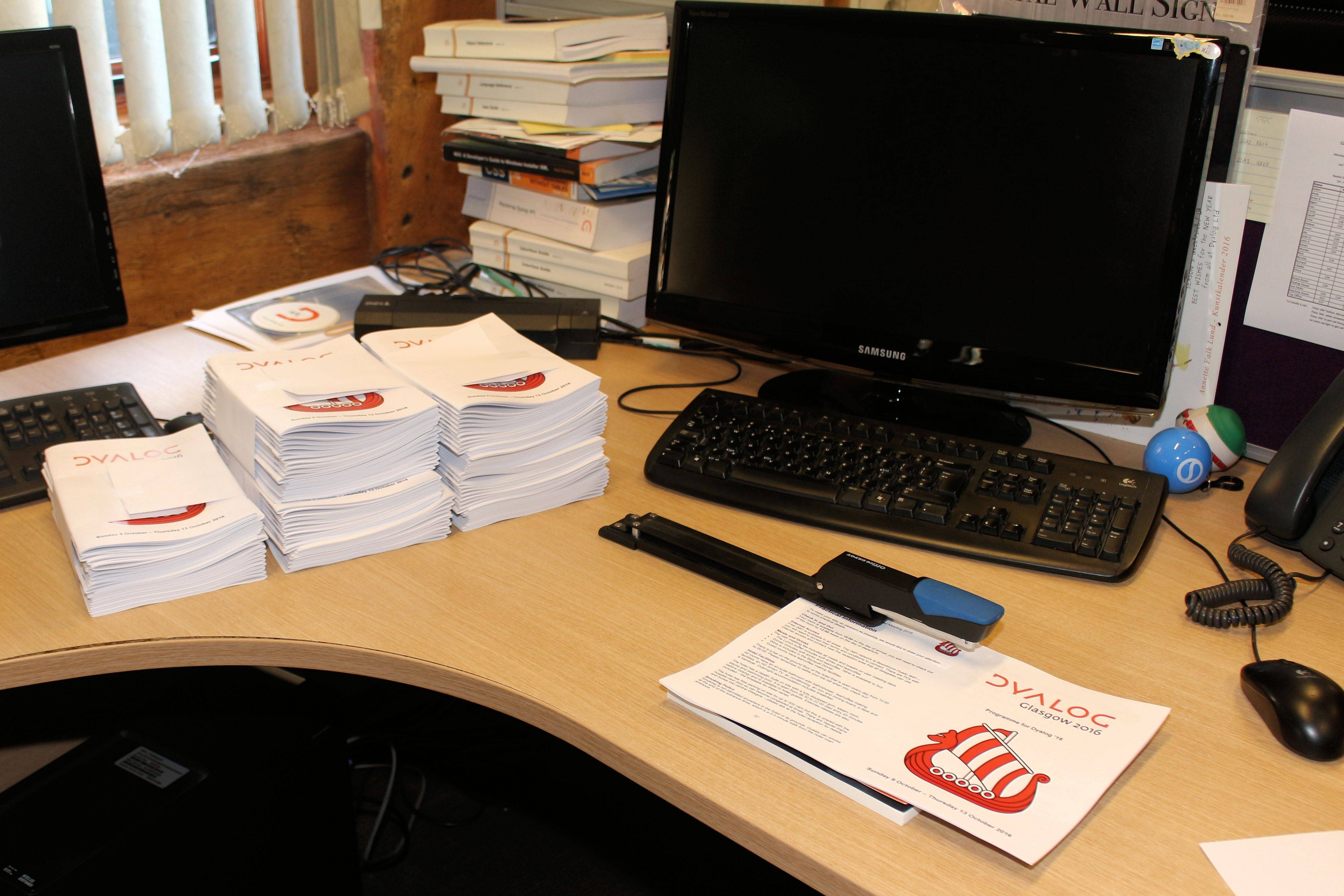 Stapling programmes.