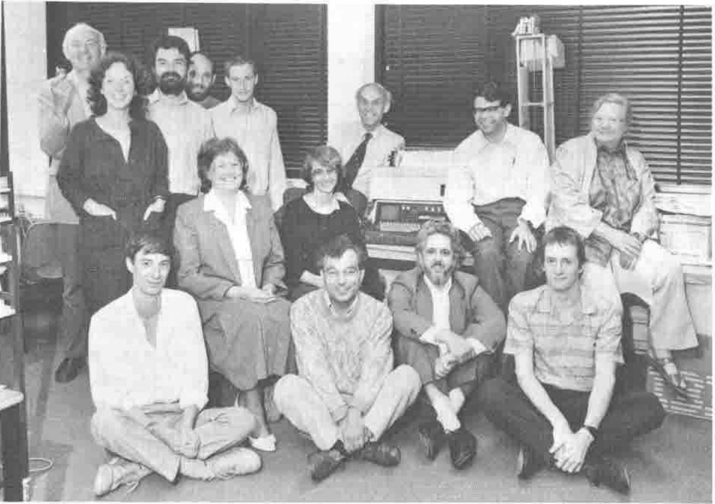 Group photograph of the course members and tutors